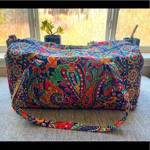 Vera Bradley Large Duffel Bag in Venetian Paisley